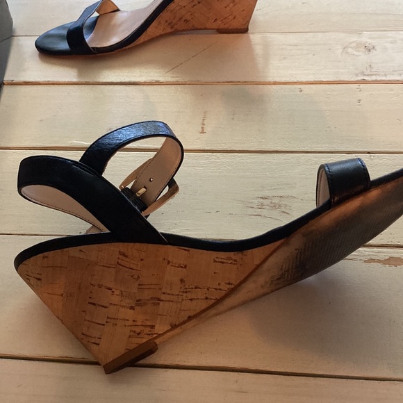 Nine West Black Sandals, Size 7 - Picture 7 of 7